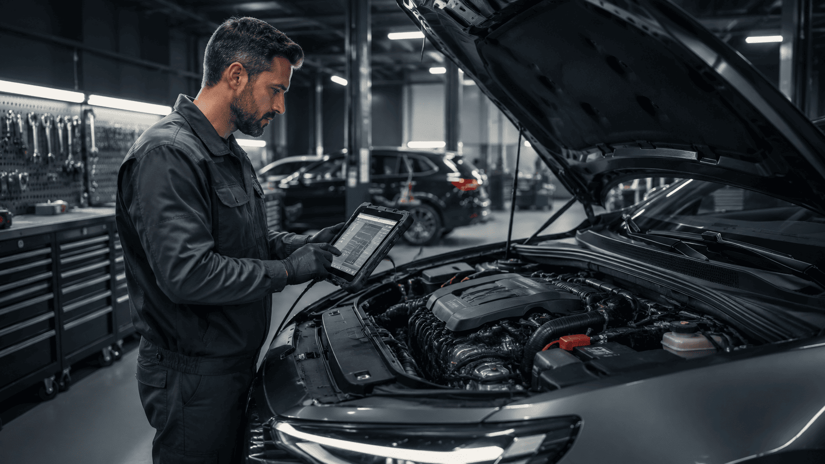Діагностика автомобіля перед ремонтом двигуна Volkswagen