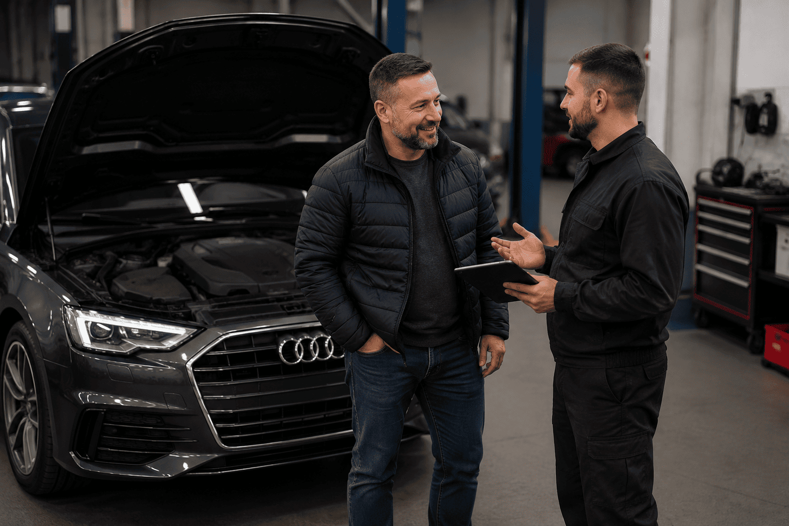 Відгук про розблокування та заряджання 48V батареї Audi